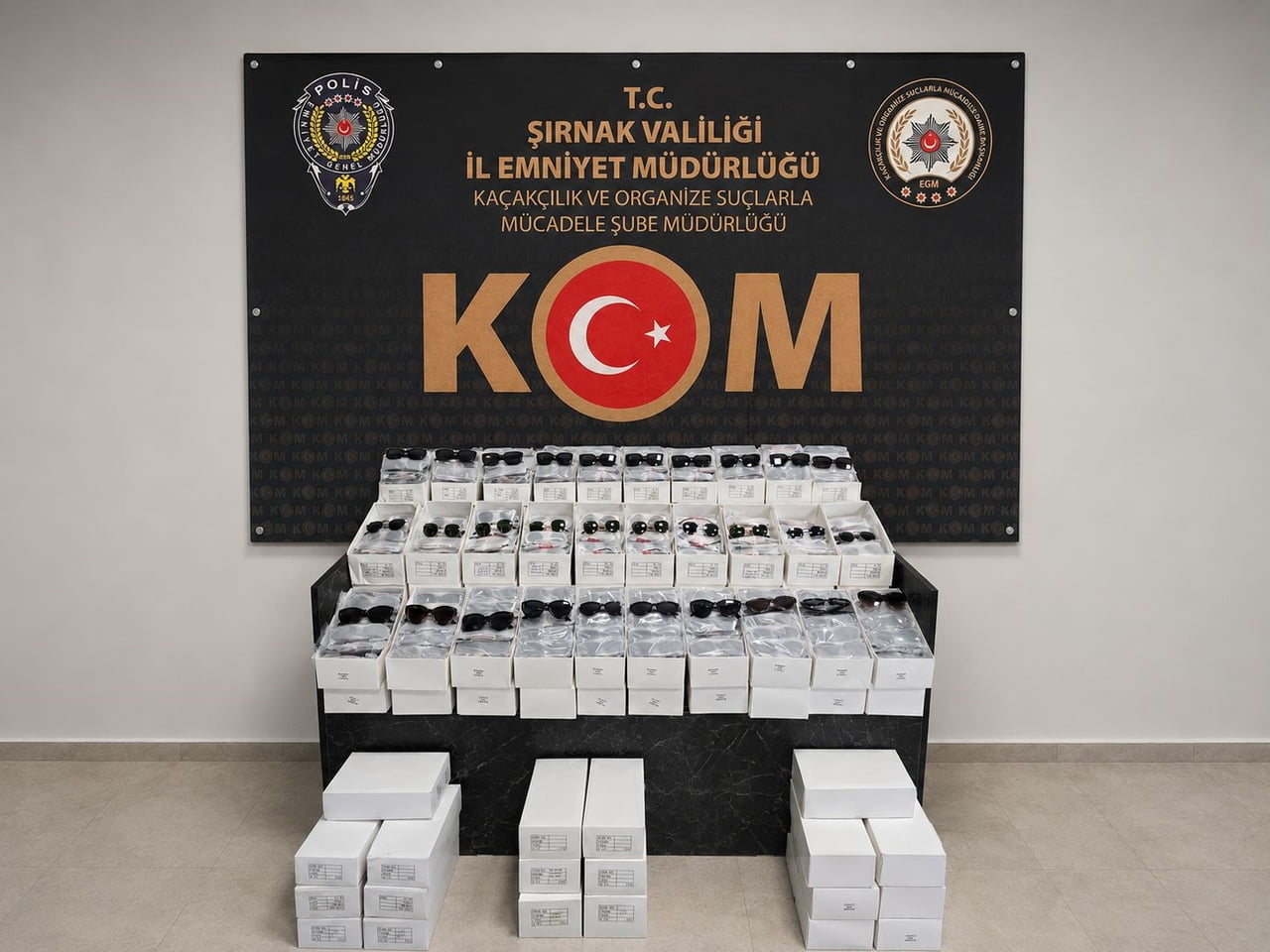 ŞIRNAK İL EMNİYET MÜDÜRLÜĞÜ EKİPLERİNCE KAÇAKÇILIK SUÇLARININ ÖNLENMESİNE YÖNELİK YÜRÜTÜLEN...