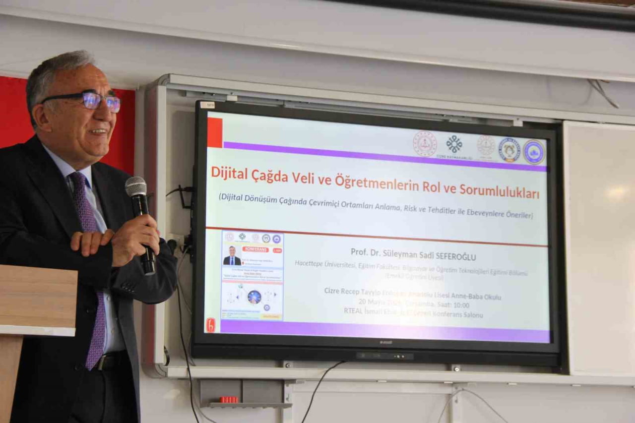 ŞIRNAK’IN CİZRE İLÇESİNDE BULUNAN RECEP TAYYİP ERDOĞAN ANADOLU LİSESİ TARAFINDAN ÖĞRENCİLERE...