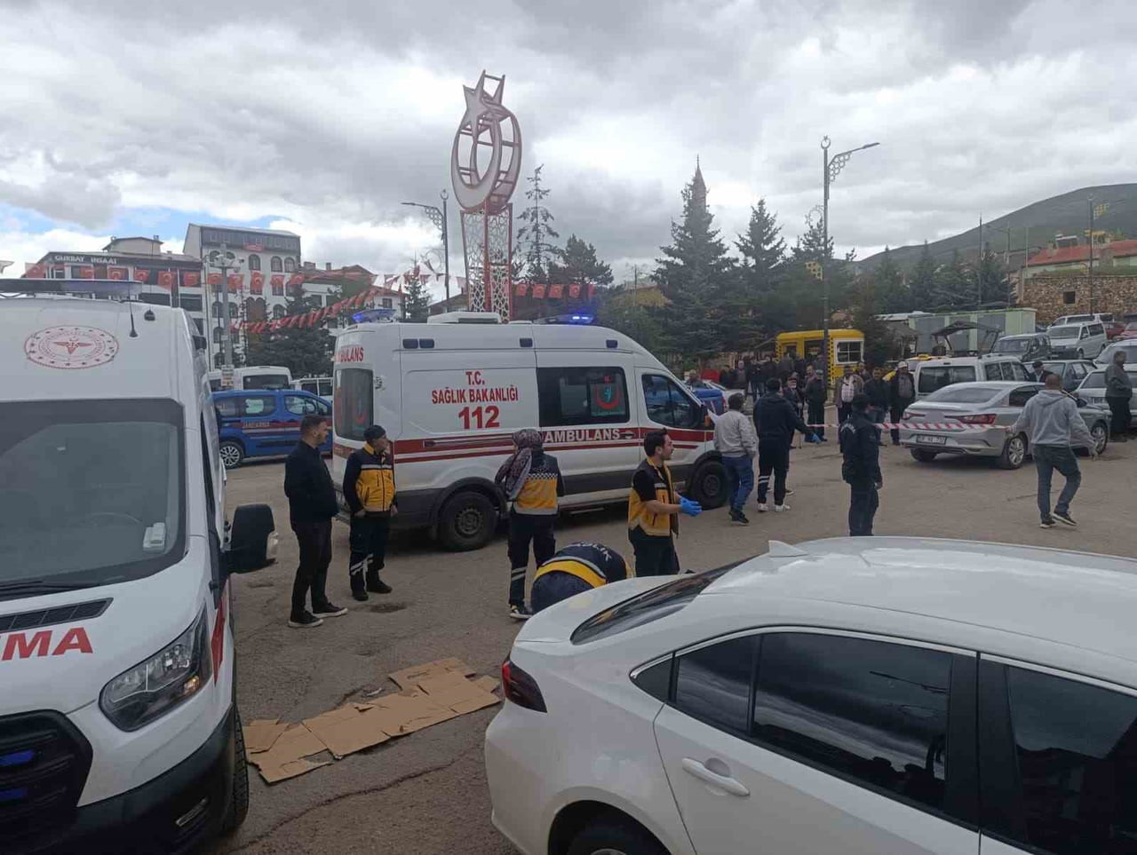 SİVAS’IN YILDIZELİ İLÇESİNDE BELEDİYE İŞÇİSİ ABDULLAH HASDEMİR (55) VÜCUDUNA İSABET EDEN 9...