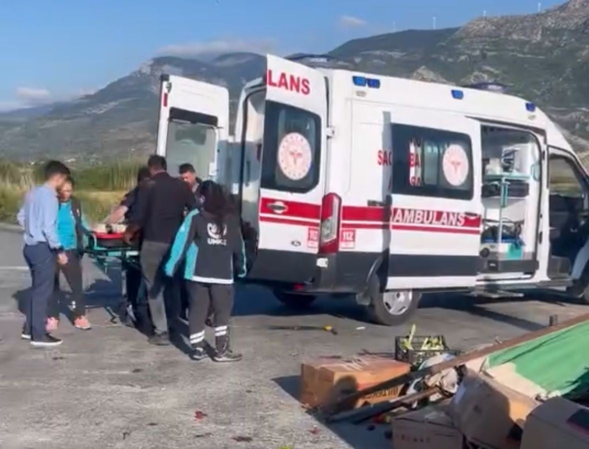 SÖKE’DE TRAFİK KAZASI: 1 YARALI