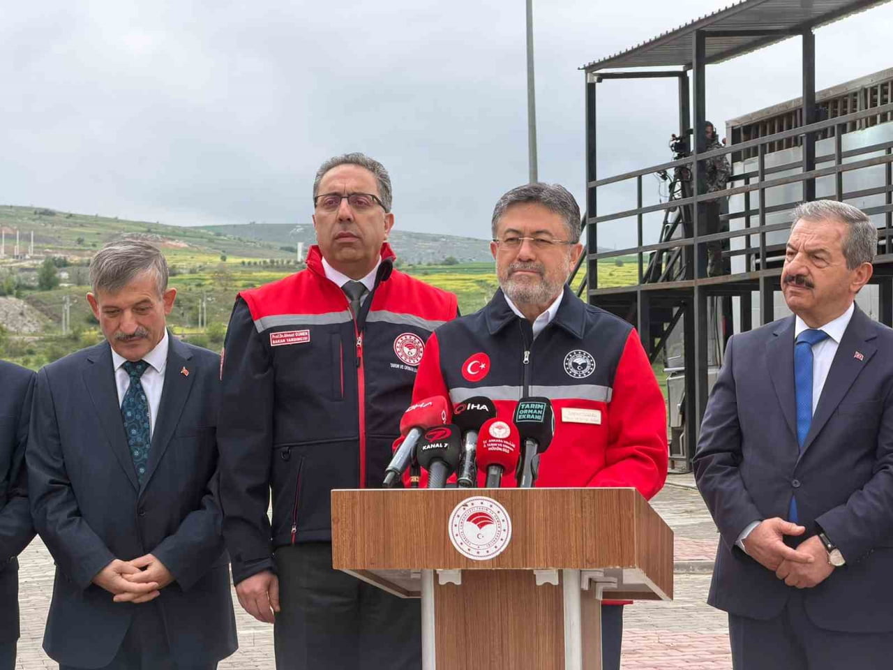 TARIM VE ORMAN BAKANI İBRAHİM YUMAKLI, ANKARA VETERİNER YOL KONTROL VE DENETİM İSTASYONU'NDA...
