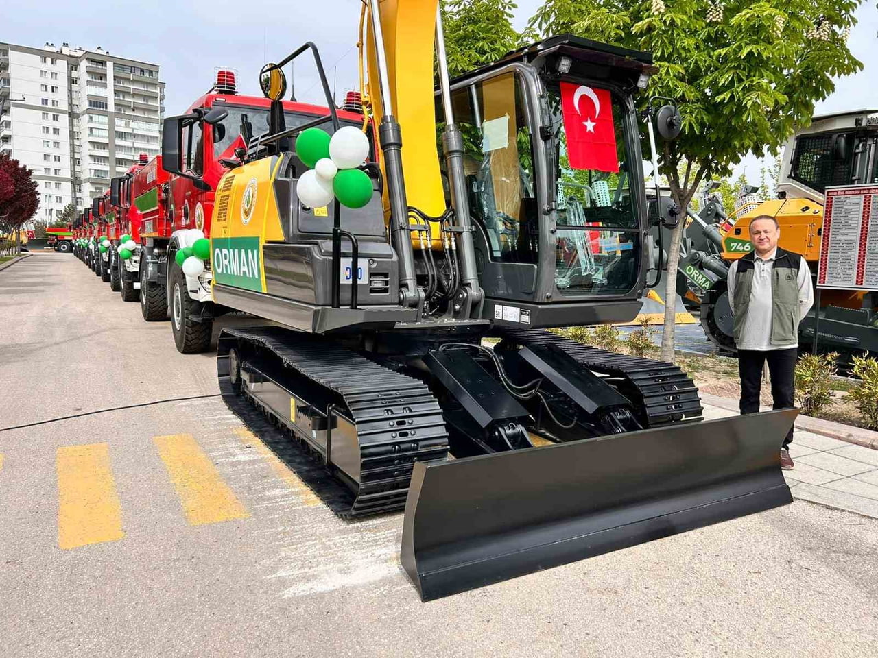 TARIM VE ORMAN BAKANI İBRAHİM YUMAKLI, ORMAN GENEL MÜDÜRLÜĞÜ'NDE DÜZENLENEN YANGIN SÖNDÜRME...