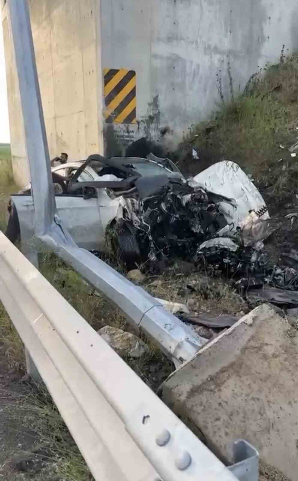 TARSUS’TA TRAFİK KAZASINDA 1 KİŞİ ÖLDÜ, 1 KİŞİ YARALANDI