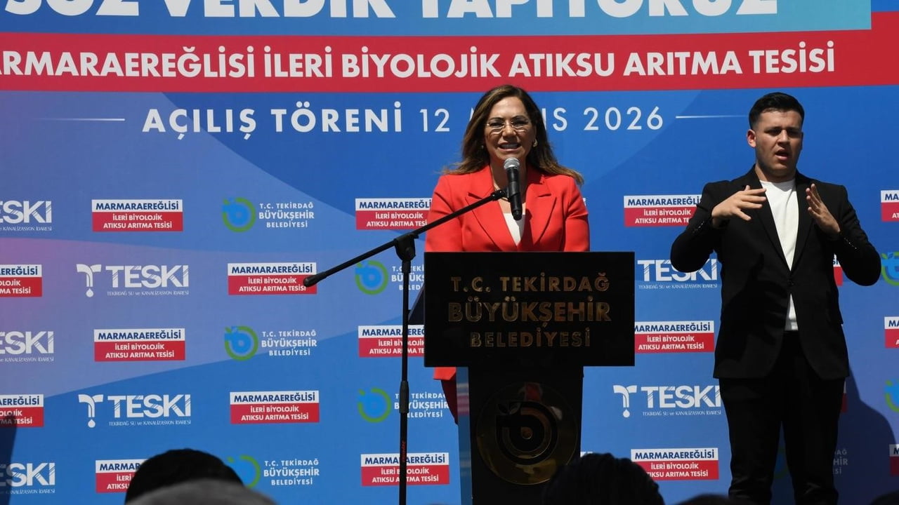 TEKİRDAĞ BÜYÜKŞEHİR BELEDİYE BAŞKANI CANDAN YÜCEER