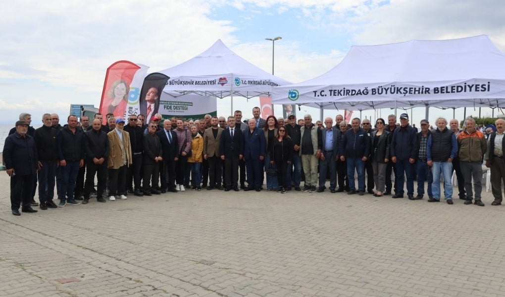 TEKİRDAĞ’IN ŞARKÖY İLÇESİNDE DÜZENLENEN TÖRENLE SEBZECİLİĞİ GELİŞTİRME PROJESİ KAPSAMINDA...