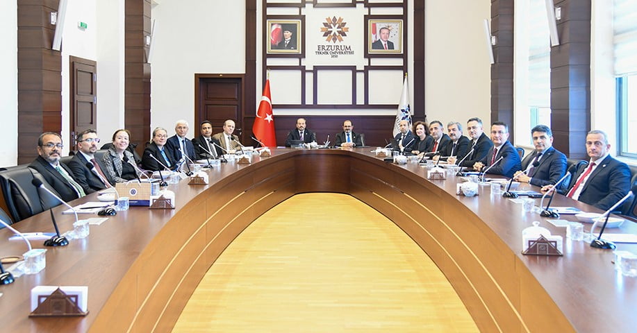 TEKNİK ÜNİVERSİTELER BİRLİĞİ’NİN (TÜB) 4. OLAĞAN TOPLANTISI, ERZURUM TEKNİK ÜNİVERSİTESİ (ETÜ) EV...