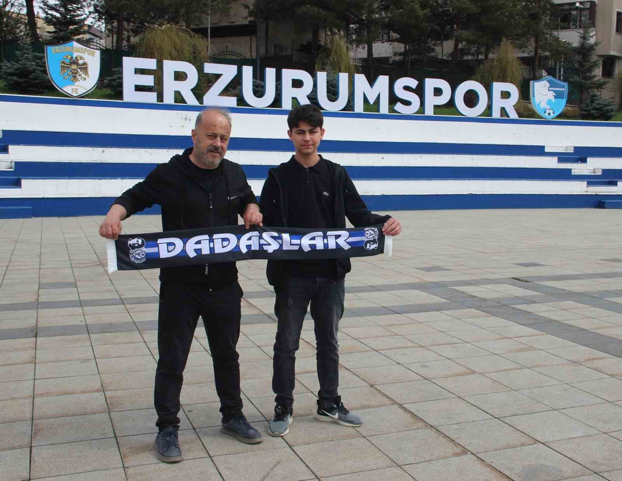 TEVHİT ERGİN (SAĞDA), ALPASLAN ŞANLI (SOLDA)