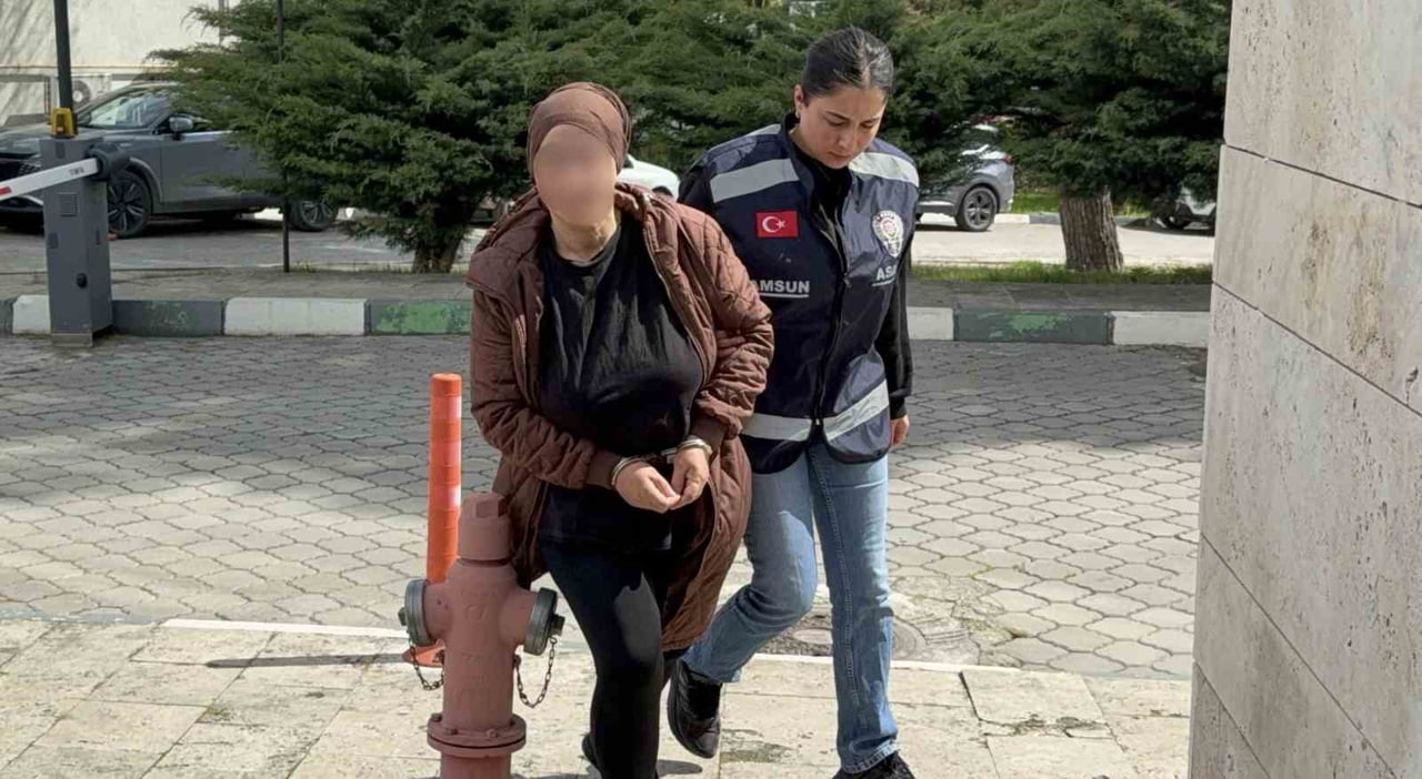 TEYZE F.A., MAHKEMECE TUTUKLANARAK SAMSUN T TİPİ KAPALI CEZAEVİNE GÖNDERİLDİ.