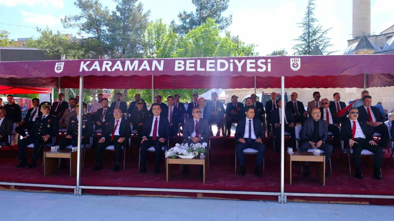TÖRENLERE, KARAMAN VALİSİ HAYRETTİN ÇİÇEK, BELEDİYE BAŞKANI SAVAŞ KALAYCI, KARAMANOĞLU MEHMETBEY...