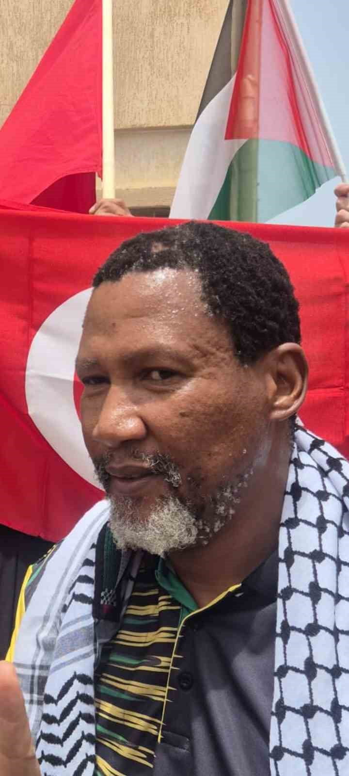 TRABLUS (İHA) - ESKİ GÜNEY AFRİKA DEVLET BAŞKANI NELSON MANDELA’NIN TORUNU MANDLA MANDELA...