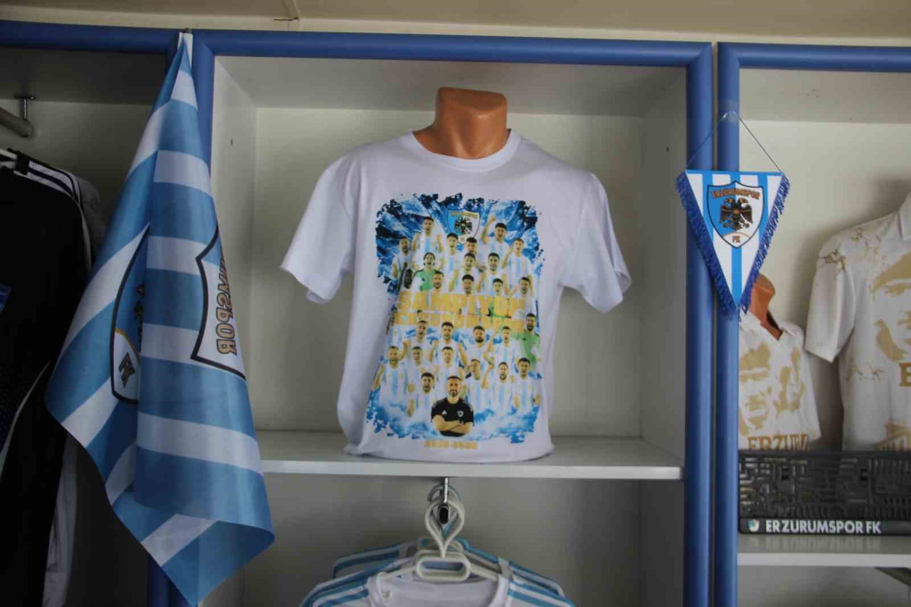TRENDYOL 1. LİG’İ ŞAMPİYON TAMAMLAYARAK SÜPER LİG’E YÜKSELEN ERZURUMSPOR FK’DA STORE ÇALIŞMALARI...