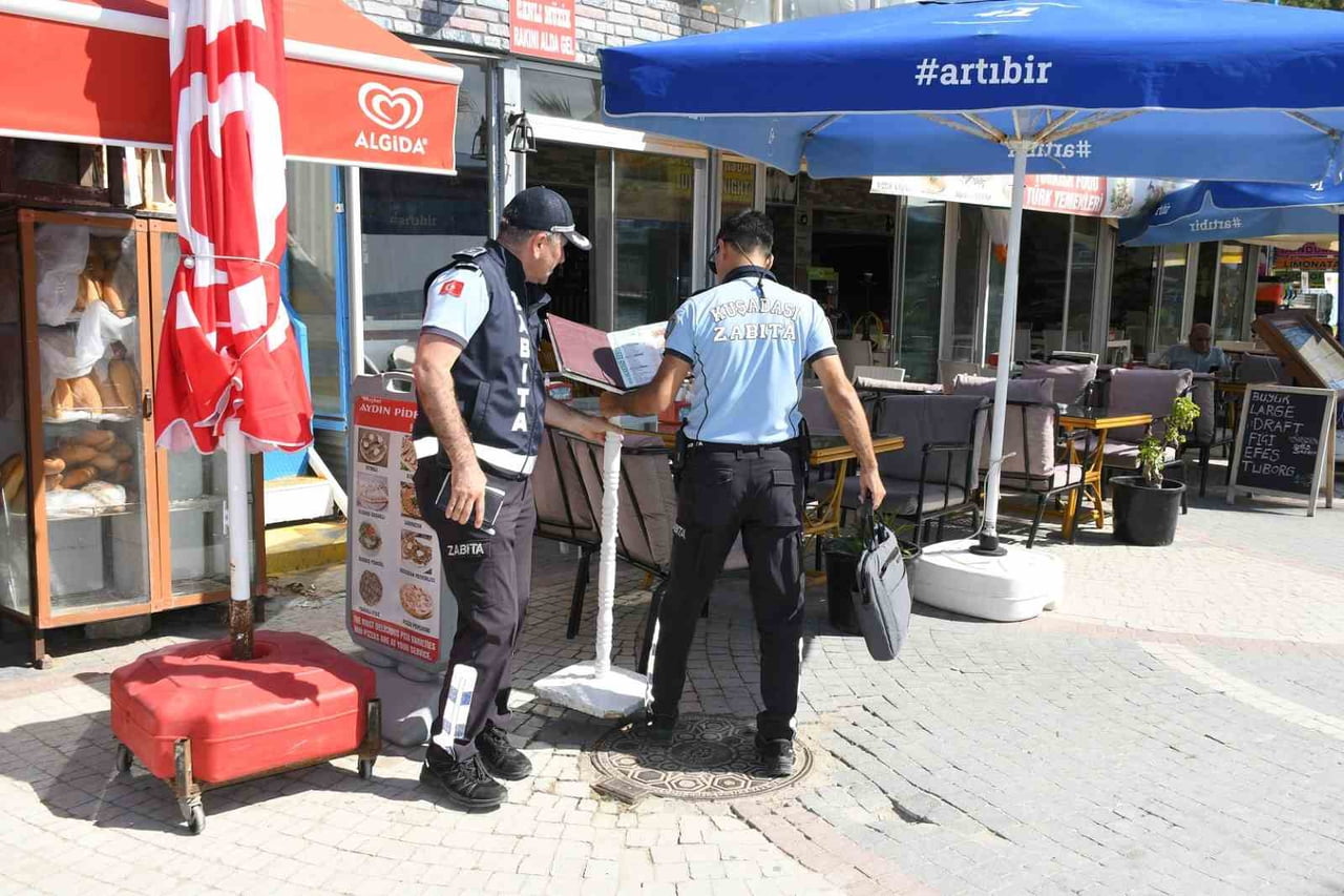 TURİZMİN GÖZDE MERKEZLERİNDEN KUŞADASI’NDA YAZ SEZONUNUN BAŞLAMASIYLA BİRLİKTE ZABITA EKİPLERİ...