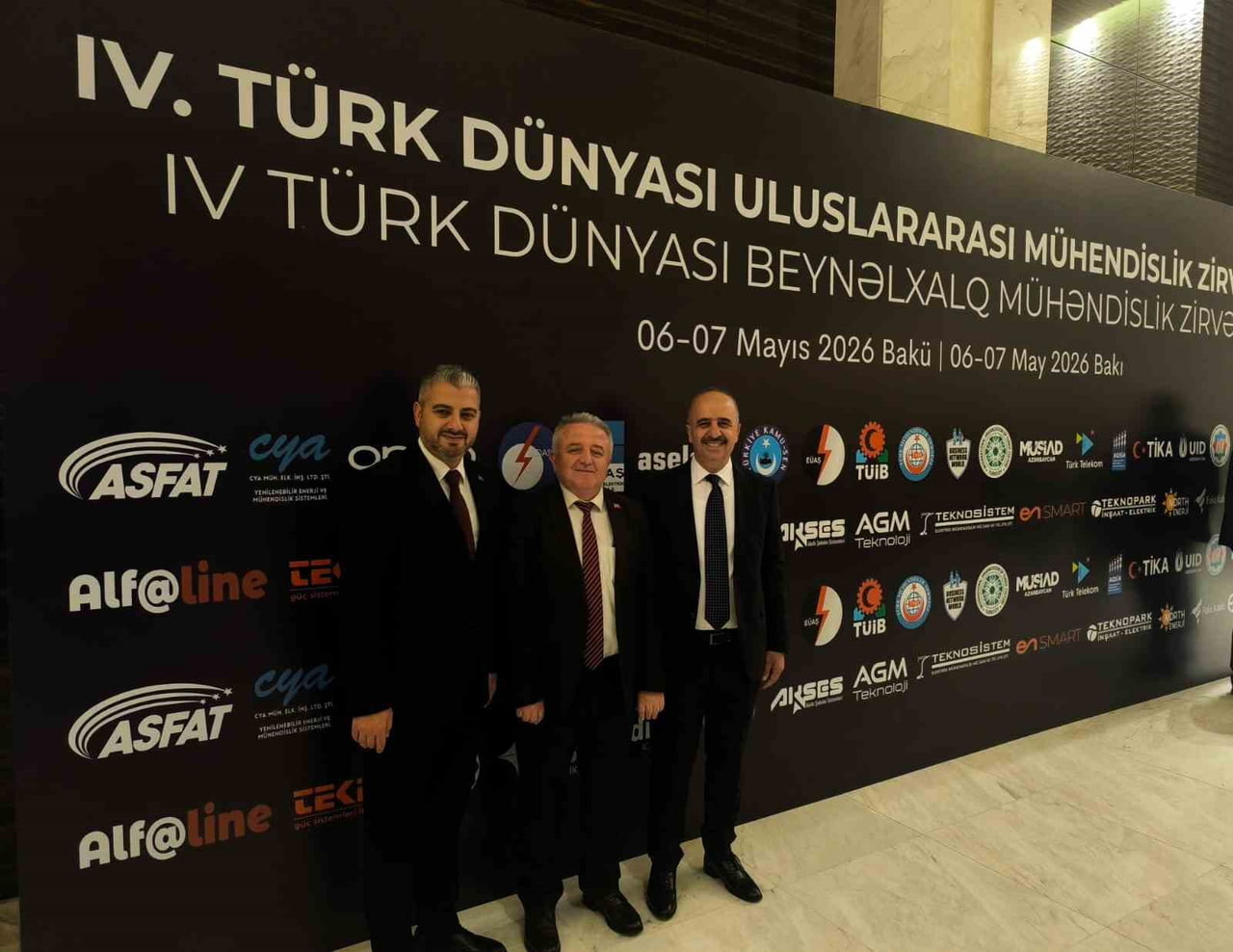 TÜRK DÜNYASI ULUSLARARASI MÜHENDİSLİK ZİRVESİ BAKÜ’DE GERÇEKLEŞTİRİLDİ.