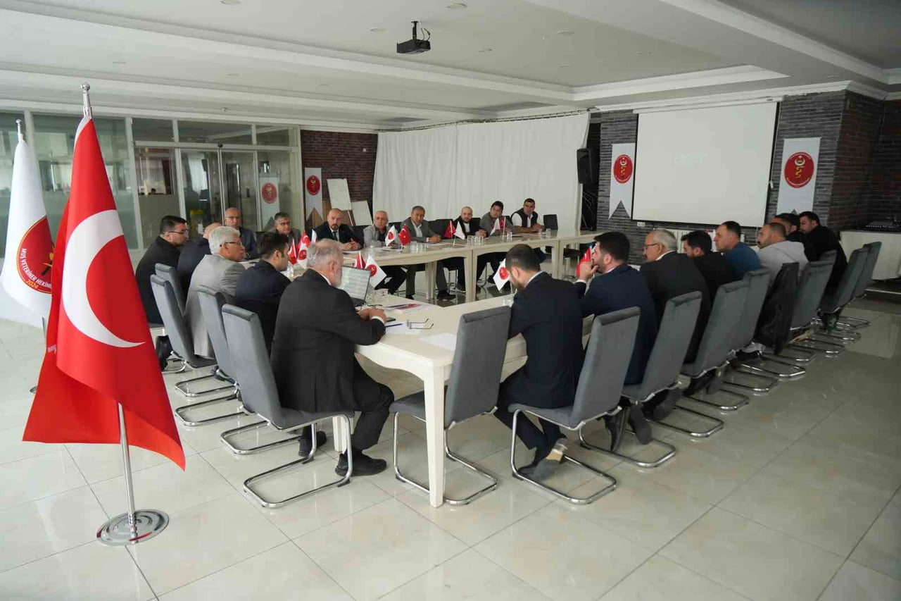 TÜRK VETERİNER HEKİMLERİ BİRLİĞİ 51. DÖNEM 7. ODA BAŞKANLARI BÖLGE TOPLANTISI, MUŞ VETERİNER...
