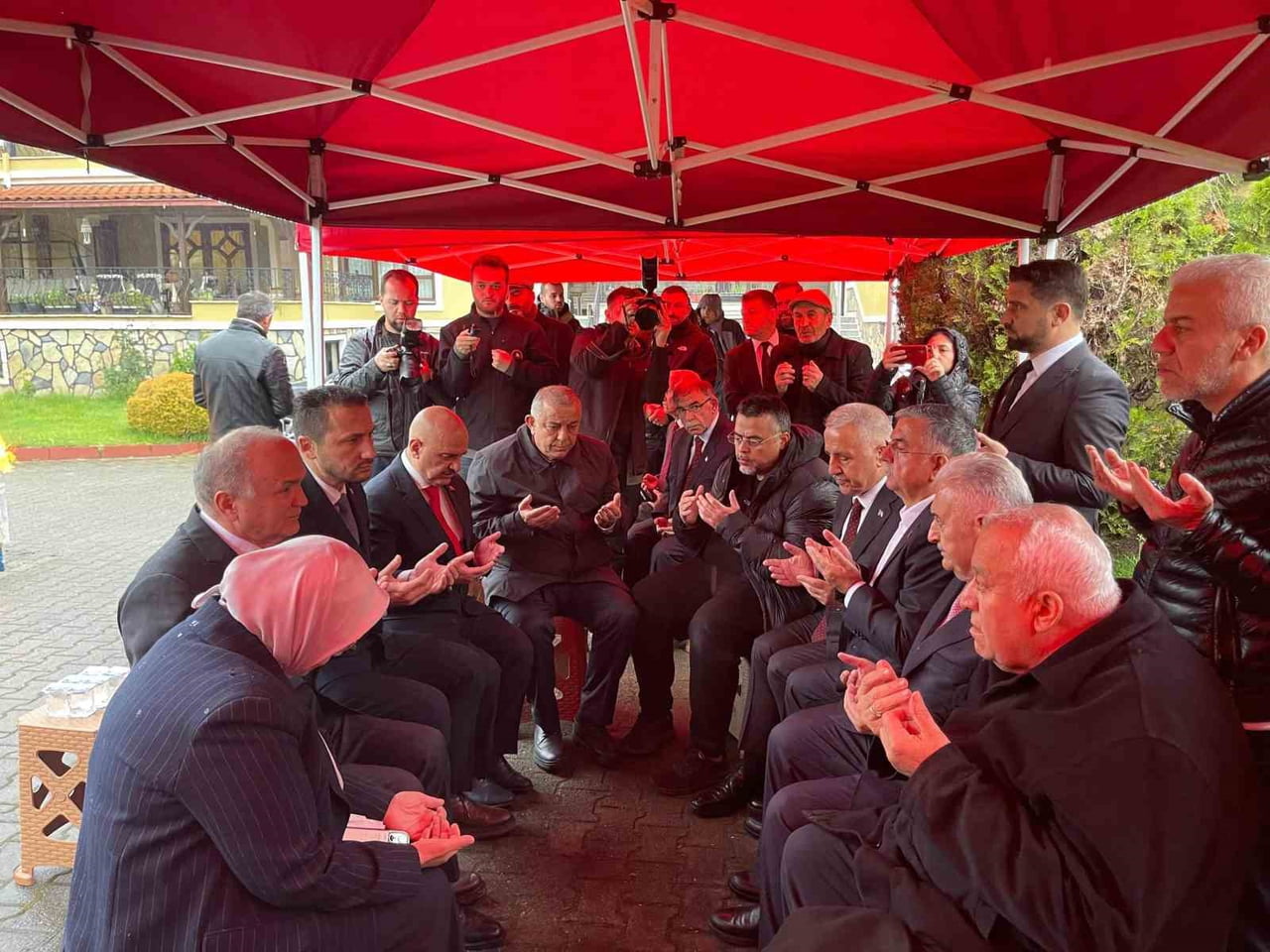 TÜRKİYE CUMHURİYETİ SON BAŞBAKANI, 28. TBMM BAŞKANI BİNALİ YILDIRIM,  KUZEY MARMARA OTOYOLU'NUN...