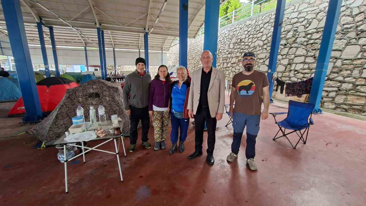 TÜRKİYE DAĞCILIK FEDERASYONU FAALİYET PROGRAMINDA YER ALAN SALBAKOS YOLU ETKİNLİĞİ KAPSAMINDA...