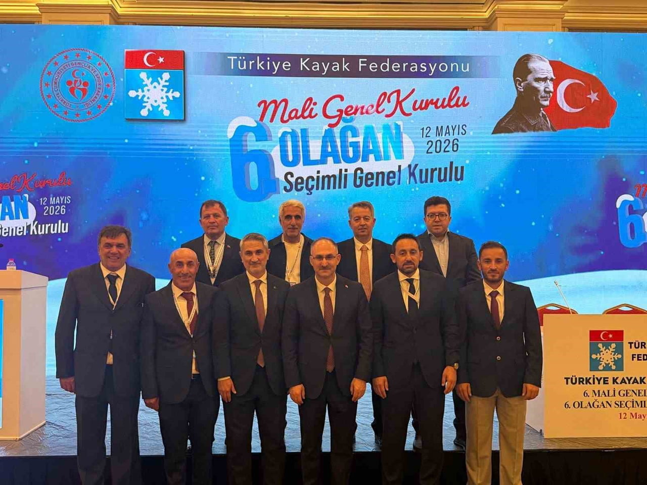 TÜRKİYE KAYAK FEDERASYONU’NUN 6’NCI MALİ GENEL KURULU VE OLAĞAN SEÇİMLİ GENEL KURUL TOPLANTISI...