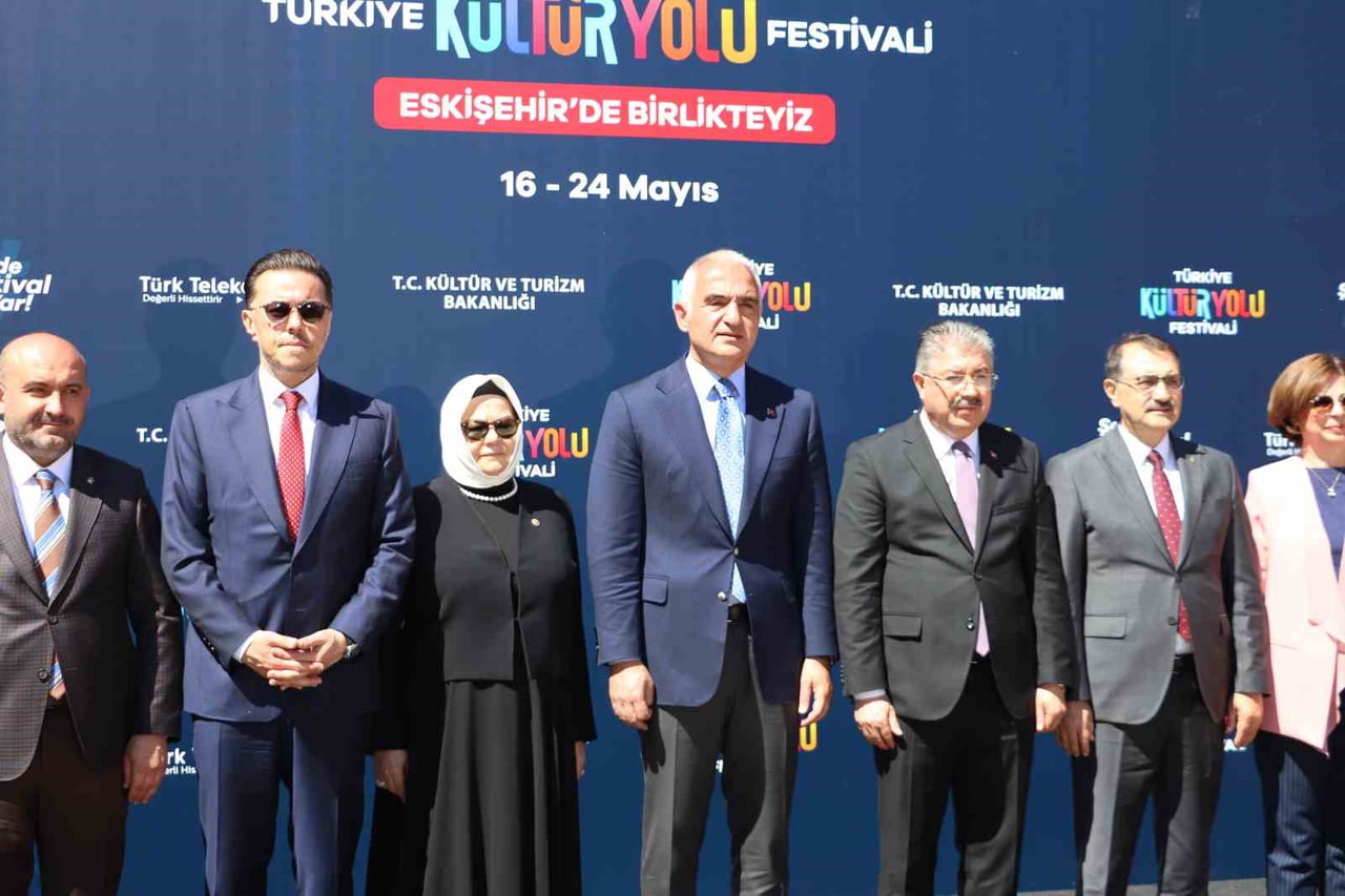 TÜRKİYE KÜLTÜR YOLU FESTİVALİ'NİN ESKİŞEHİR AYAĞI, KÜLTÜR VE TURİZM BAKANI MEHMET NURİ ERSOY'UN...