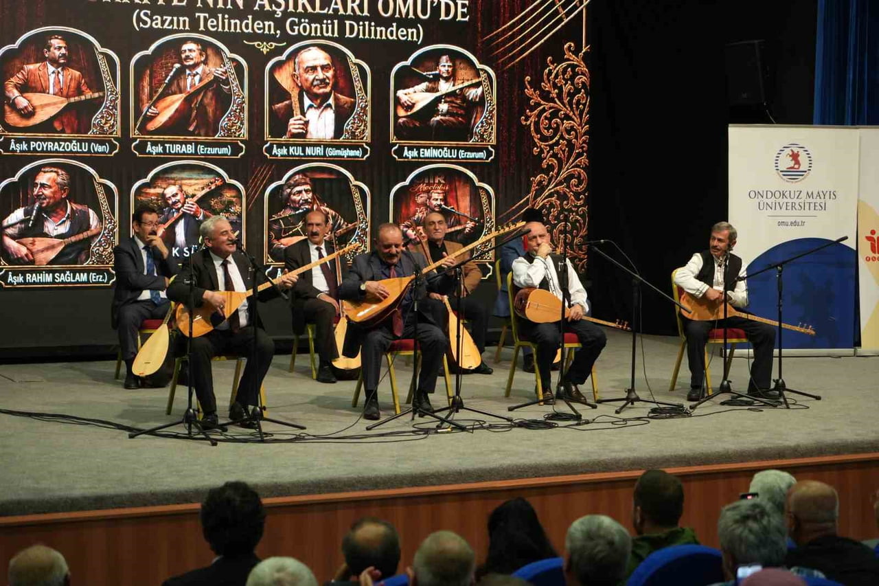 TÜRKİYE’NİN ÂŞIKLARI OMÜ’DE BİR ARAYA GELDİ