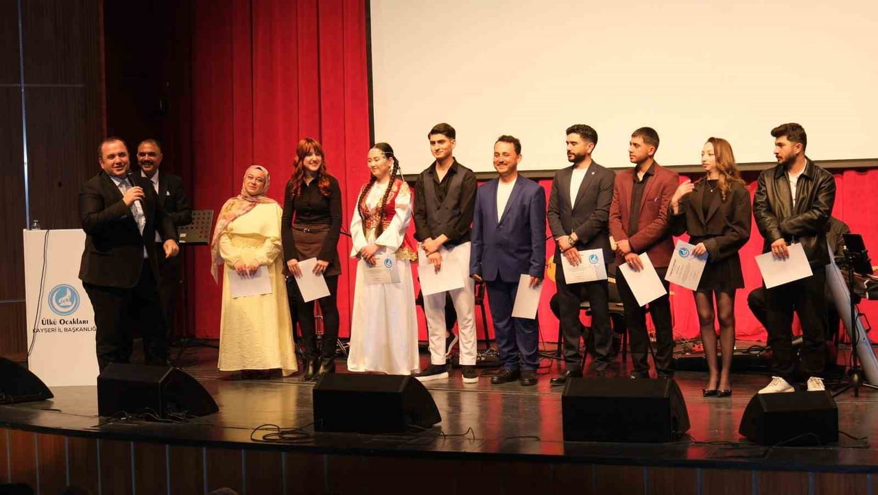 ÜLKÜ OCAKLARI KAYSERİ İL BAŞKANLIĞI TARAFINDAN BU YIL ÜÇÜNCÜSÜ DÜZENLENEN; 'TÜRK’ÜN TÜRKÜSÜ' SES...