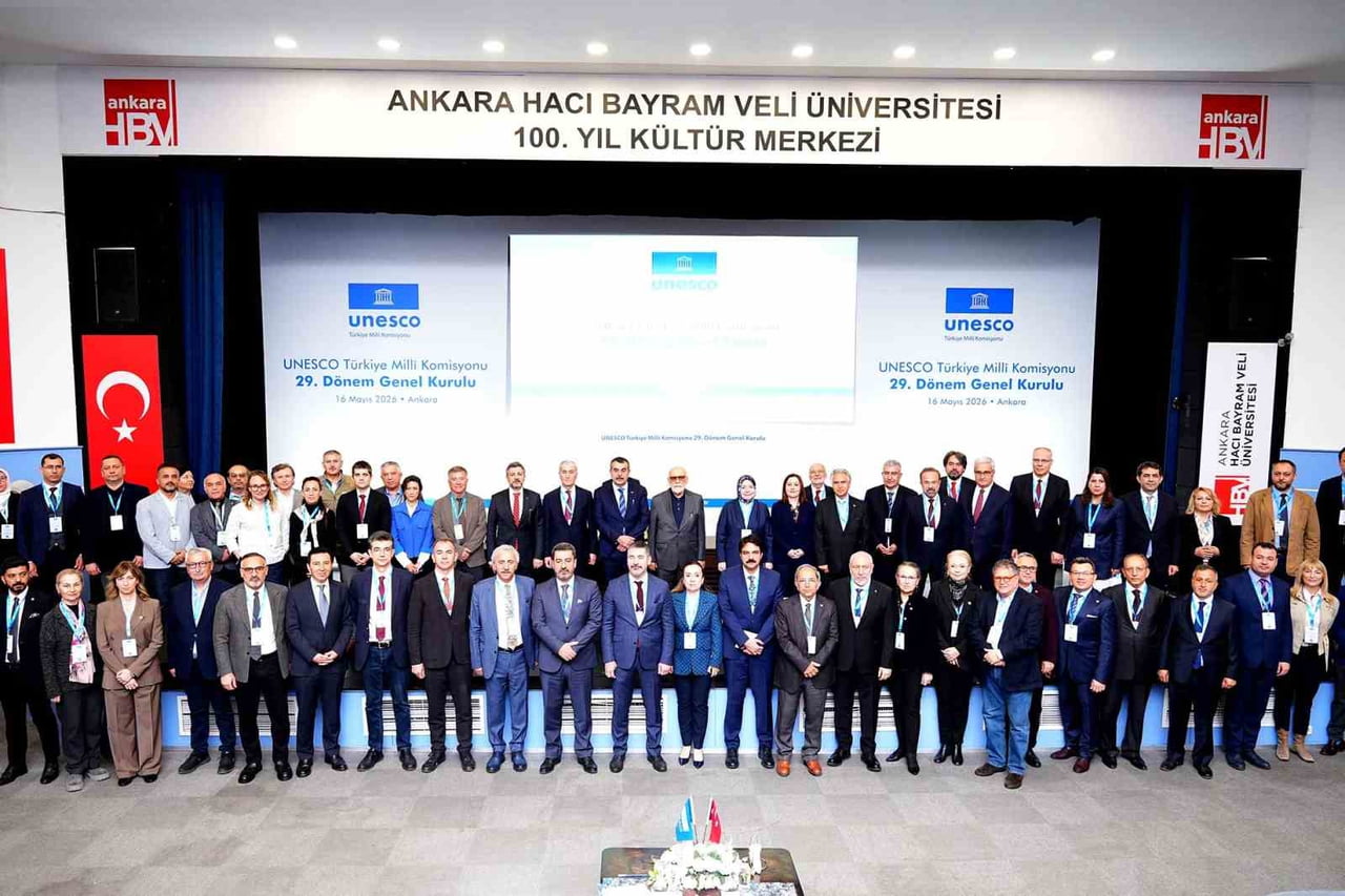UNESCO TÜRKİYE MİLLÎ KOMİSYONU 29. DÖNEM GENEL KURULU, ANKARA HACI BAYRAM VELİ ÜNİVERSİTESİNDE...