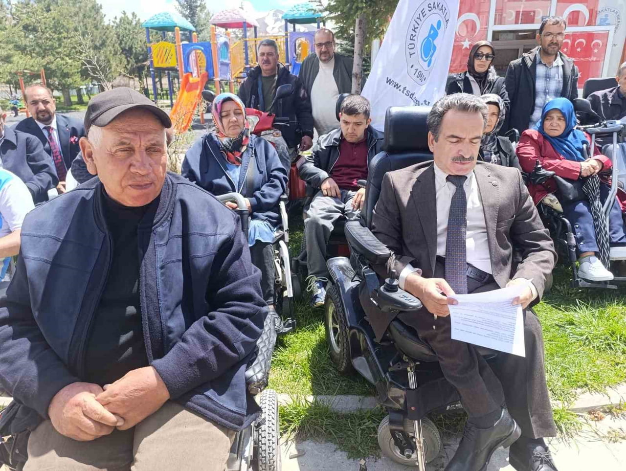 ÜRKİYE SAKATLAR DERNEĞİ ERZURUM ŞUBESİ TARAFINDAN 10-16 MAYIS ENGELLİLER HAFTASI DOLAYISIYLA BASIN...
