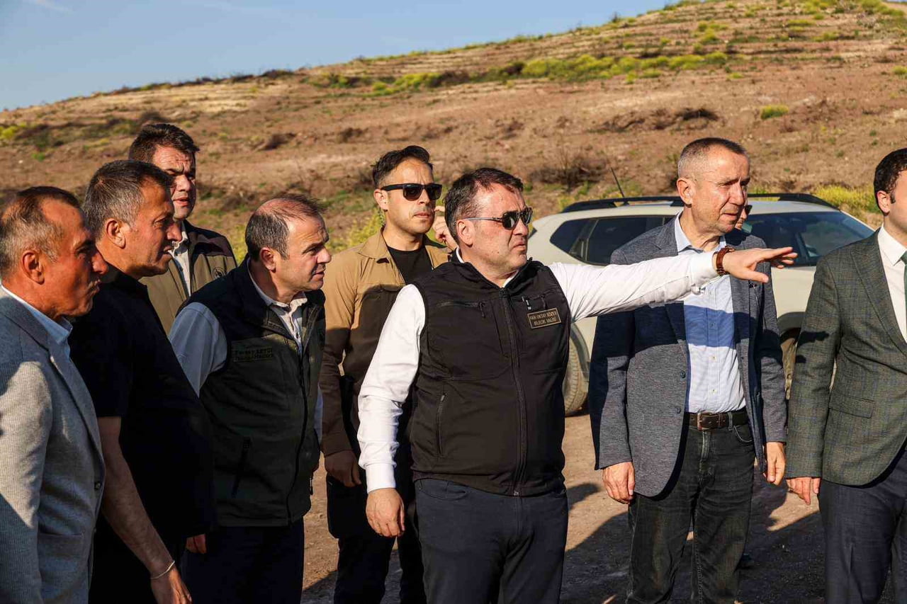 VALİ SÖZER, CİCİLER KÖYÜ’NDE İNCELEMELERDE BULUNDU