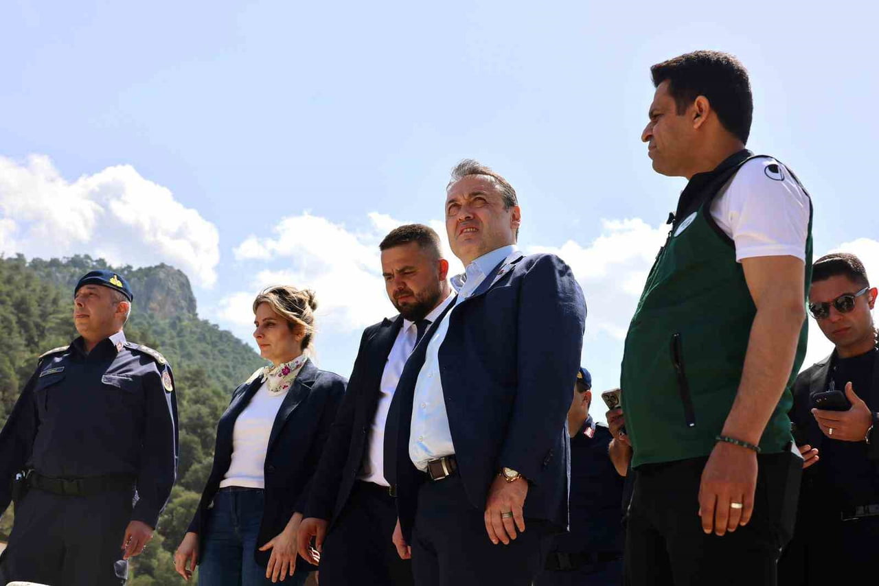 VALİ SÖZER SOĞUCAKPINAR BARAJI’NDA İNCELEMELERDE BULUNDU