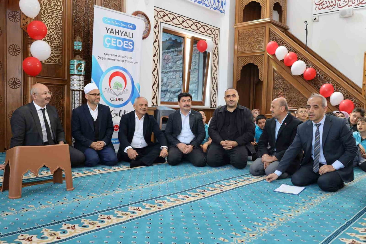 YAHYALI’DA ÇEVREME DUYARLIYIM, DEĞERLERİME SAHİP ÇIKIYORUM (ÇEDES) PROJESİ KAPSAMINDA DÜZENLENEN...
