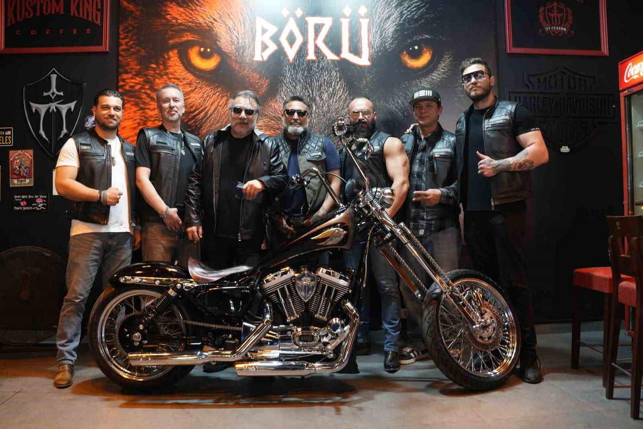 YENİ CHOPPER MODELİ BÖRÜ, ÖZEL ORGANİZASYONLA GÜN YÜZÜNE ÇIKTI. ETKİNLİKTE BÖRÜ SAHİPLERİ KENDİ...
