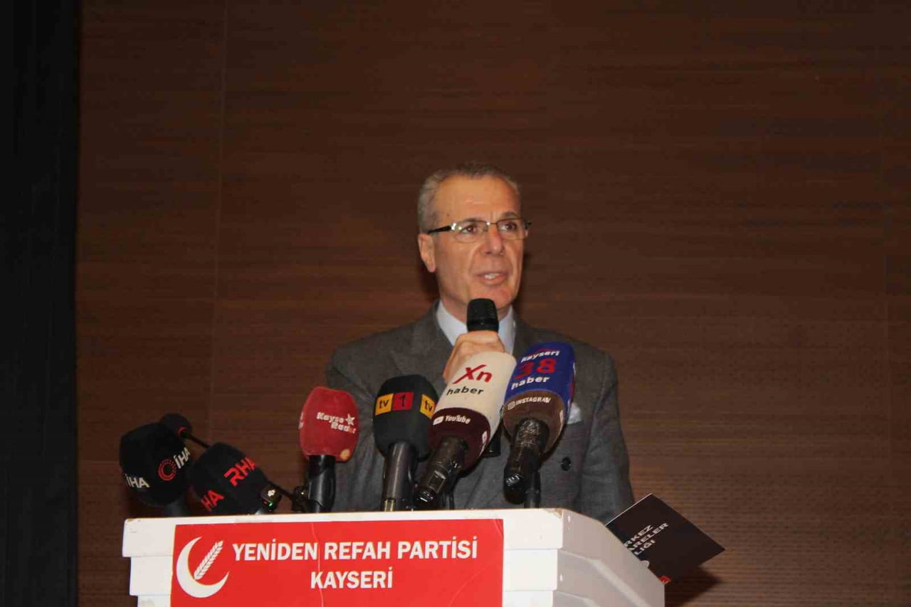 YENİDEN REFAH PARTİSİ (YRP) KAYSERİ İL BAŞKANLIĞI TARAFINDAN DÜZENLENEN MAYIS AYI İL DİVAN...