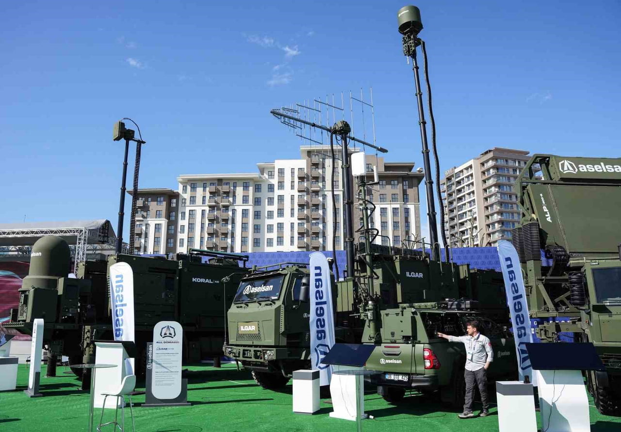 YERLİ VE MİLLİ SAVUNMA TEKNOLOJİLERİ SAHA EXPO'DA SERGİLENDİ