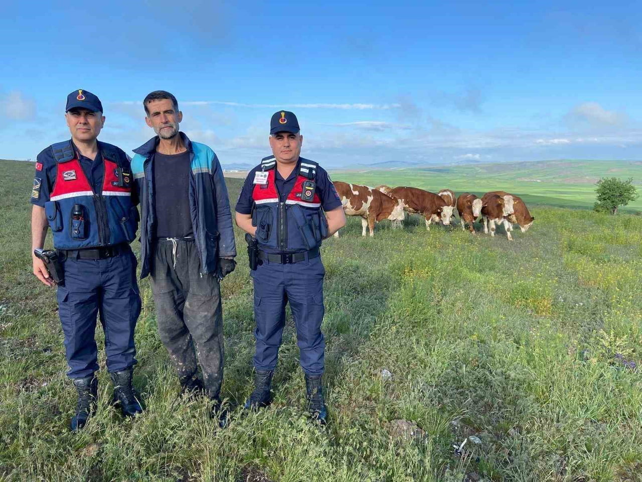 YOZGAT’TA HAYVANLARI KAYBOLAN VATANDAŞIN YARDIM ÇAĞRISINA JANDARMA EKİPLERİ KAYITSIZ...