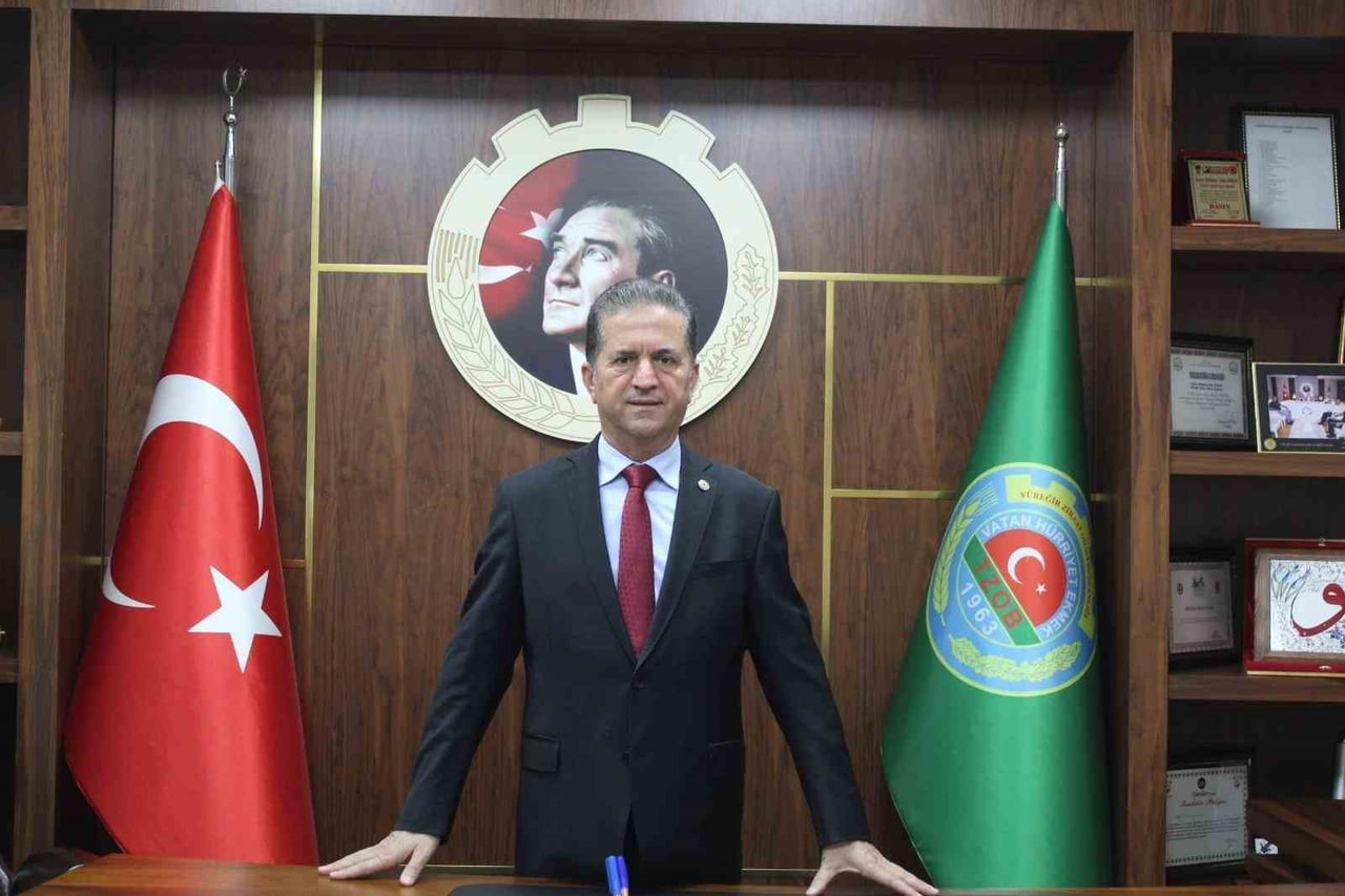 YÜREĞİR ZİRAAT ODASI BAŞKANI MEHMET AKIN DOĞAN, BU YIL YAĞIŞLAR NEDENİYLE BUĞDAY HASADININ BİRAZ...