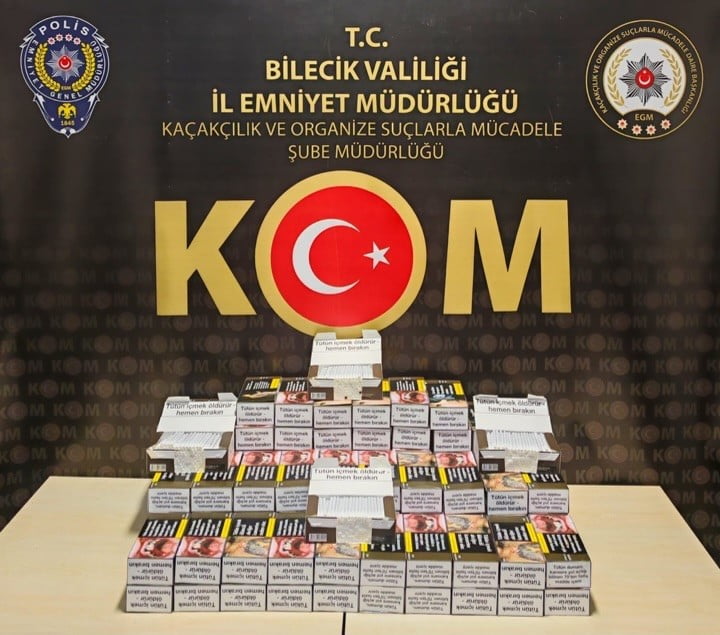 20 BİN DOLU MAKARON ELE GEÇİRİLDİ, 1 ŞÜPHELİ YAKALANDI