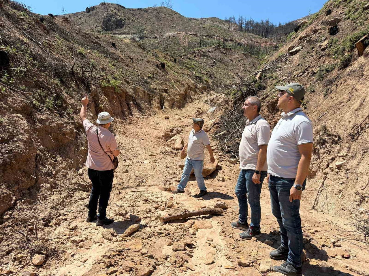 2025 YILINDA YAŞANAN ORMAN YANGINLARININ ARDINDAN BULDAN ORMAN İŞLETME MÜDÜRLÜĞÜ, BÖLGENİN...