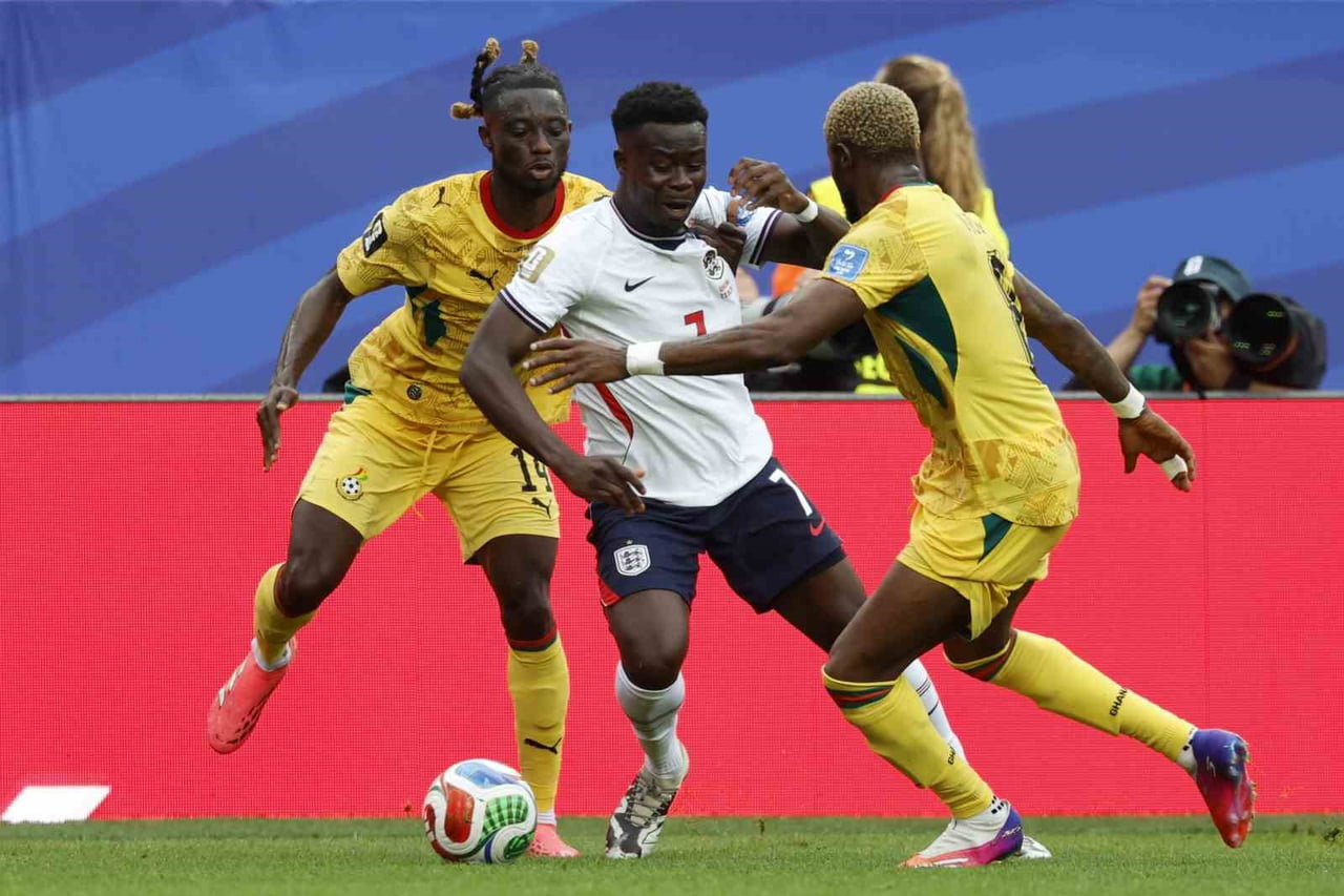 2026 FIFA DÜNYA KUPASI L GRUBU'NUN 2. HAFTASINDA İNGİLTERE, GANA İLE GOLSÜZ BERABERE KALDI.