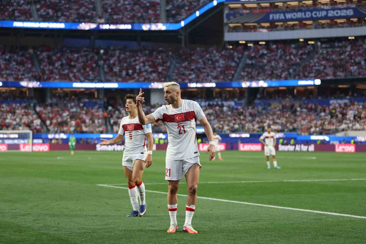 2026 FIFA DÜNYA KUPASI: TÜRKİYE: 2 - ABD: 1 (İLK YARI)