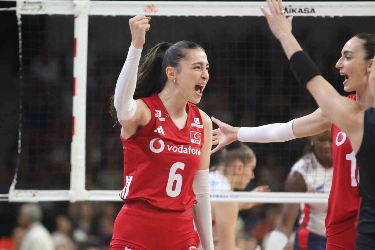 2026 VOLEYBOL MİLLETLER LİGİ'NİN ANKARA'DA DÜZENLENEN 2. ETABININ 2. MAÇINDA A MİLLİ KADIN...