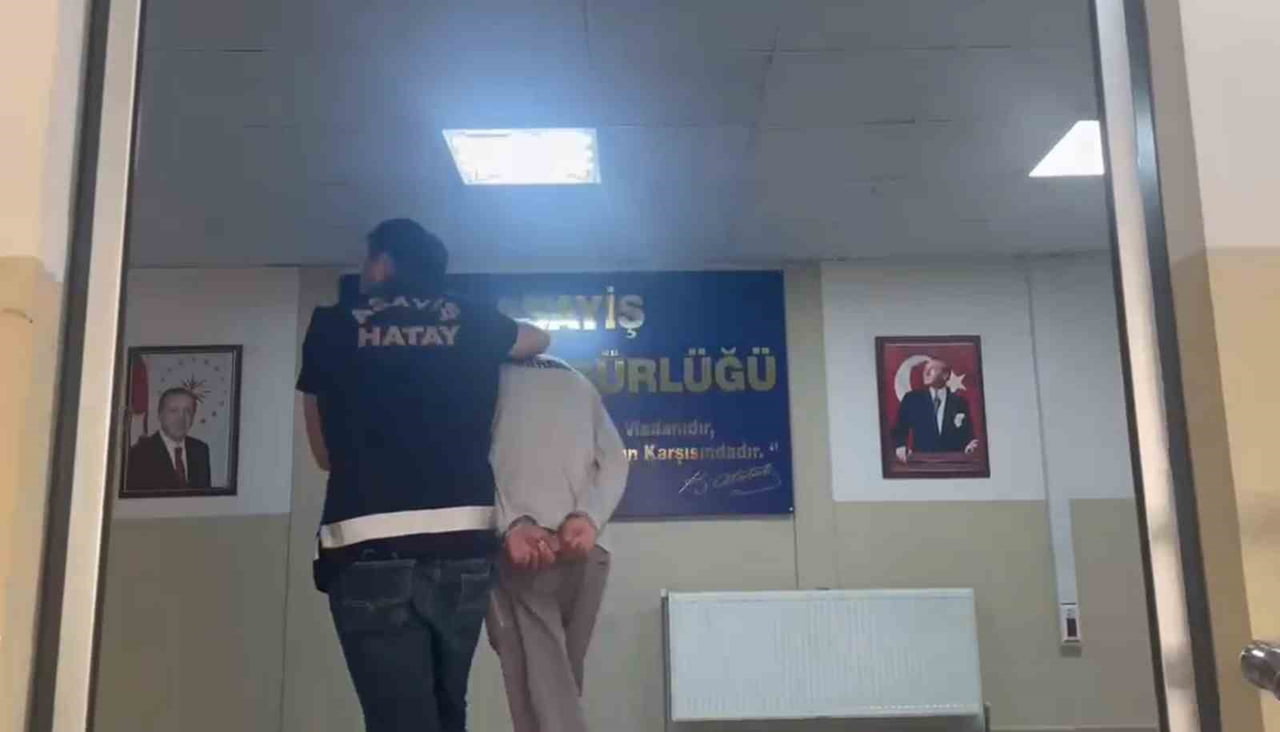 22 YIL 11 AY HAPİS CEZASI İLE ARANIYORDU ANTAKYA'DA YAKALANDI