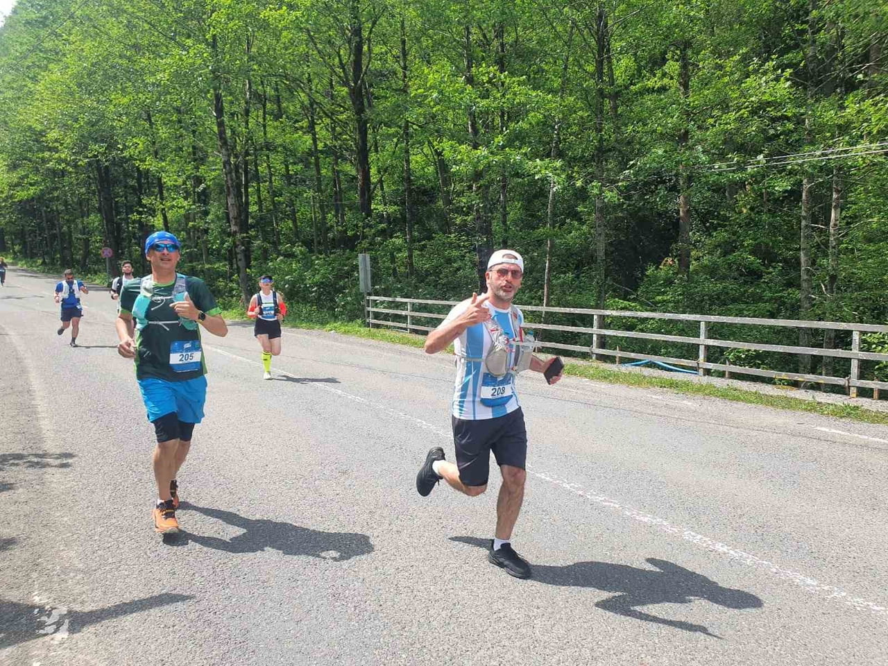 4. ULUSLARARASI ULTRA SÜMELA MARATONU KOŞULDU.