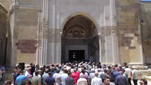 691 yıllık Sungurbey Camii yeniden ibadete açıldı