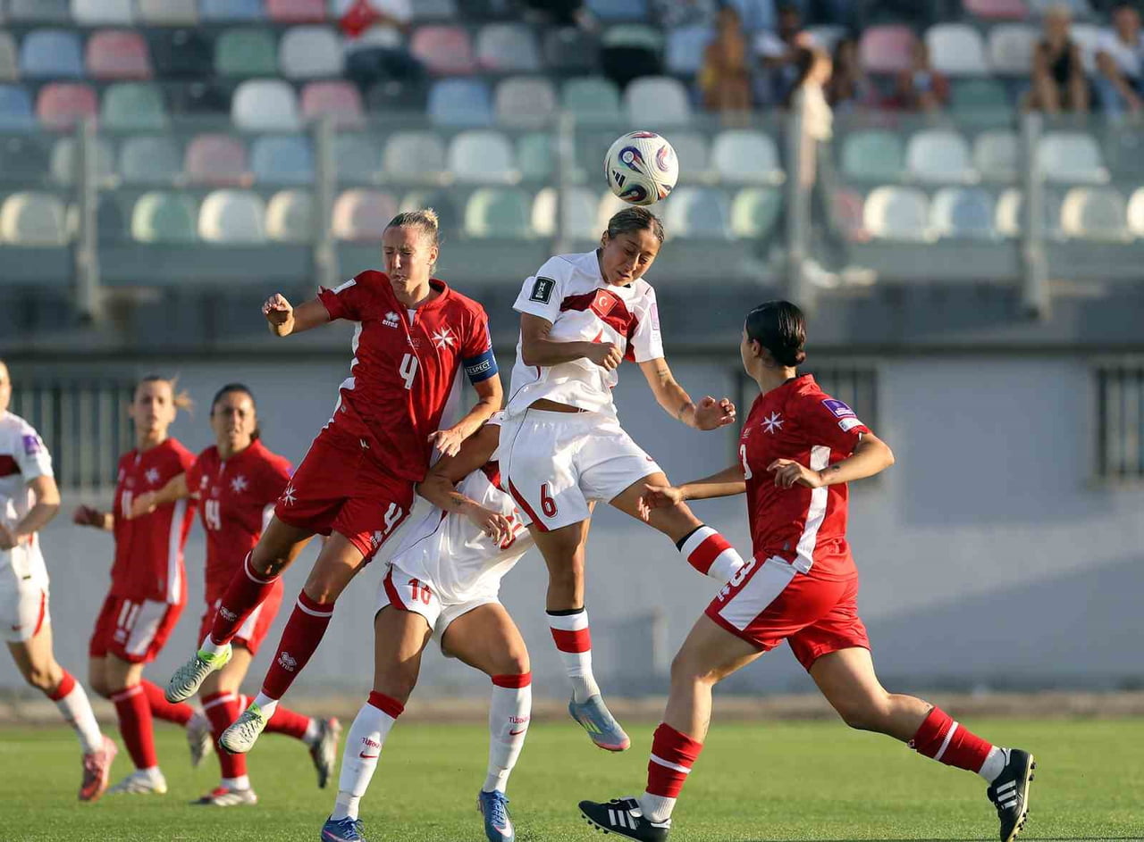 A MİLLİ KADIN FUTBOL TAKIMI, 2027 FIFA KADINLAR DÜNYA KUPASI AVRUPA ELEMELERİ B LİGİ 2. GRUP'TA...