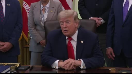 ABD Başkanı Donald Trump, İran ile anlaşmaya ilişkin olarak, "Boğazlar anlaşma imzalanır...