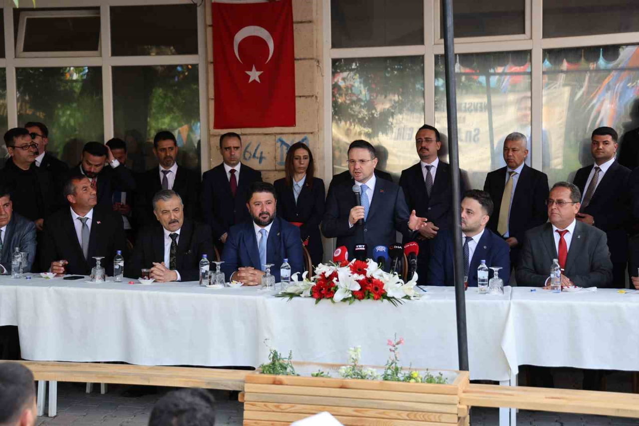 ADALET BAKANI AKIN GÜRLEK, NEVŞEHİR'İN MUSTAFAPAŞA BELDESİNE BAĞLI AYVALI MAHALLESİ'NDE DÜZENLENEN...
