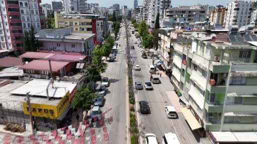 Adana'da jakarandalar çiçek açtı, kent mor renge büründü