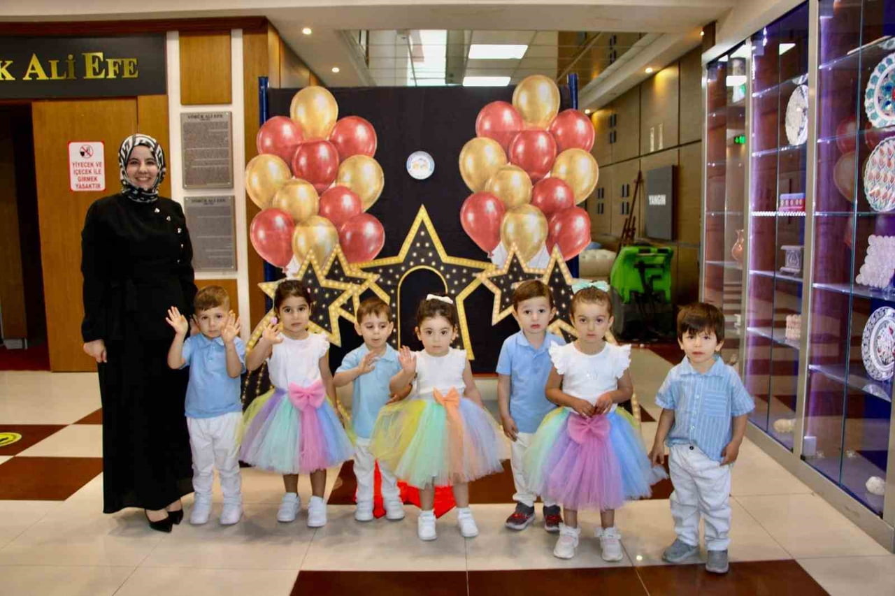 ADÜ ANAOKULU’NDA KEP TÖRENİ DÜZENLENDİ