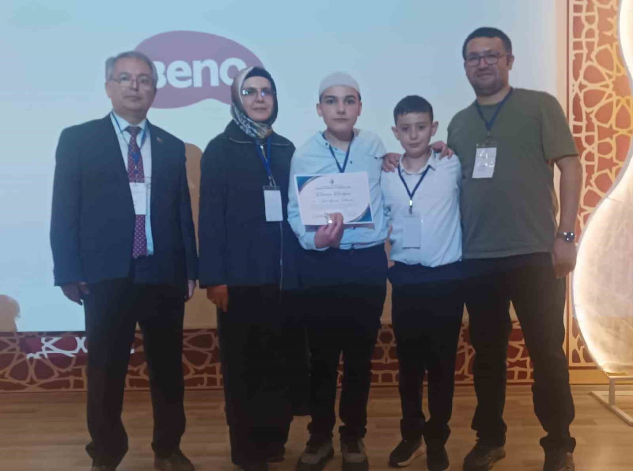 AFYON LİSESİ ÖĞRENCİSİ SAMİ YUSUF ATALIK, LİSELERARASI KUR'AN-I KERİM GÜZEL OKUMA YARIŞMASI'NDA...