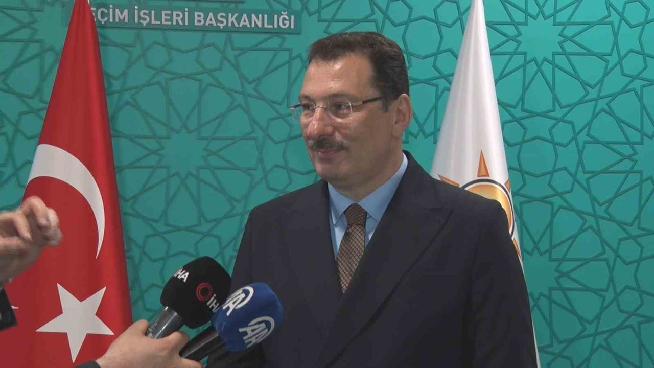 AK PARTİ GENEL BAŞKAN YARDIMCISI VE SEÇİM İŞLERİ BAŞKANI ALİ İHSAN YAVUZ