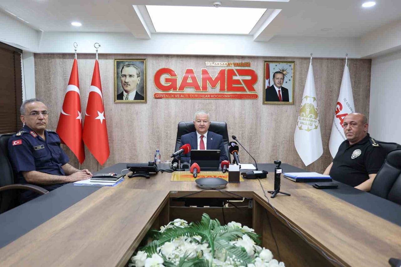 AKSARAY VALİSİ MURAT DURU, 15 OCAK-1 HAZİRAN 2026 DÖNEMİNE İLİŞKİN ASAYİŞ VERİLERİNİ AÇIKLADI....